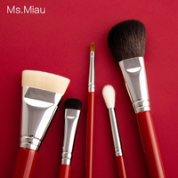 Red Premium Glitter Brush