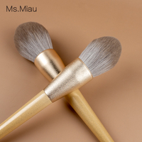 Golden Rosa Man Made Hair Makeup Brush Set Wholesale