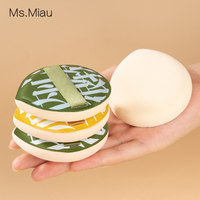 2024 Belleza High Quality Makeup Puff Facial Foundation Powder Puff Sponge Powder Puff With Dry Wet Usage