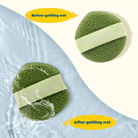 New Large-pore Non-latex Face Cleaning Puff