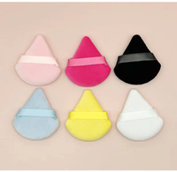 2024 Belleza Wholesale Triangle Makeup Puff Ultra Soft Powder Puff Makeup Sponge Loose Mineral Powder Wet Dry