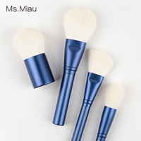 Private Label 2024 New Listing Premium Feeling Full Metal Texture Professional Customized Makeup Brushes