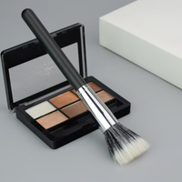Classic Black Animal Hair Stippling Brush